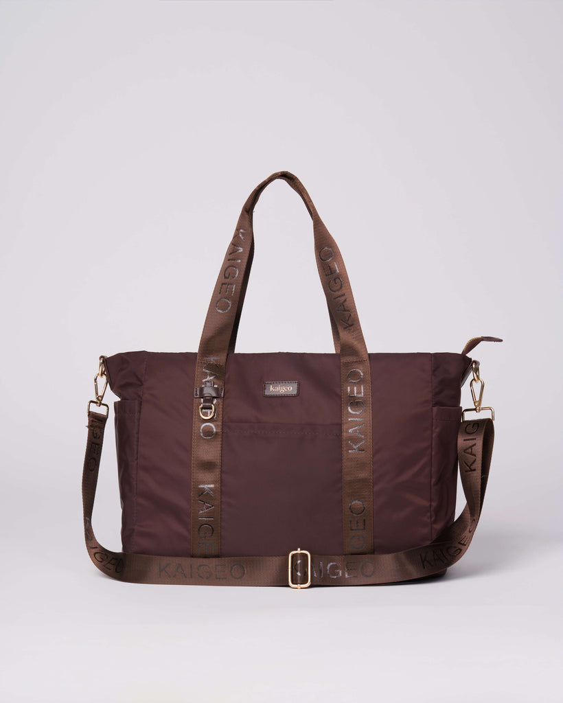 Kaigeo Mocha Insulated Everyday Tote front view
