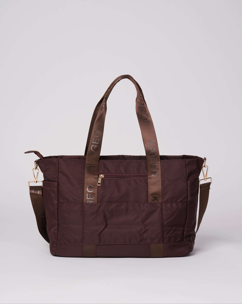 Kaigeo Mocha Insulated Everyday Tote front view