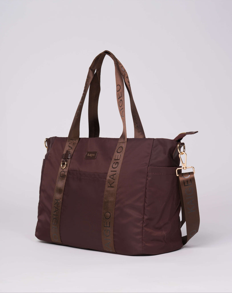 Kaigeo Mocha multipurpose large tote for everyday use